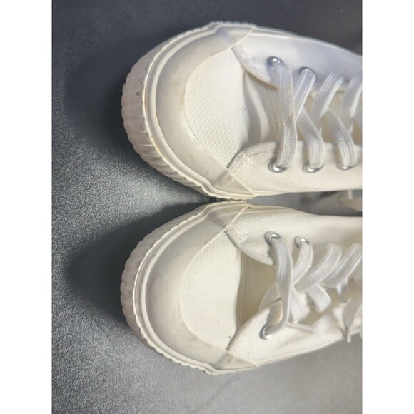 Esprit Luna Women’s White High Top Canvas Sneakers Size 8M Casual Shoes - Picture 3 of 7